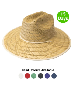 Natural Burnt Straw Hat