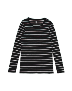 Fine Stripe Long Sleeve