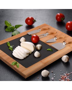 Mosaic Bamboo Slate Cheese Board