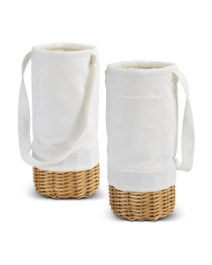 Keepsake Wicker Wine Carrier