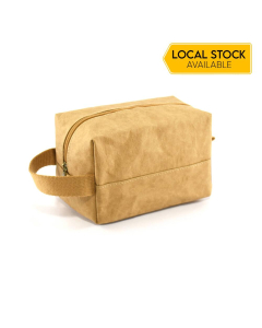 Munro Kraft Paper Cosmetic Bag