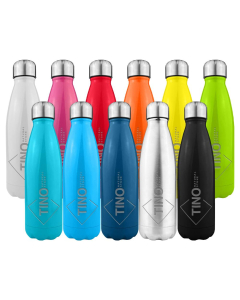 Komo Shiny Stainless Steel Drink Bottle Single Wall