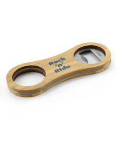 Intox Bamboo Bottle Opener Key Ring