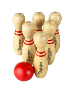 Wooden Bowling Set