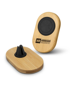 Bamboo Car Phone Holder