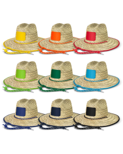 Tiki Straw Hat