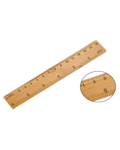 Bamboo Ruler 15cm