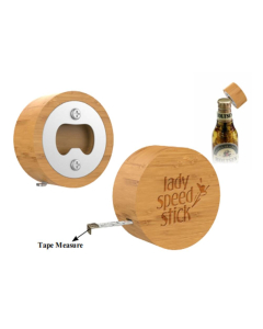 Bottle Opener With Tape Measure