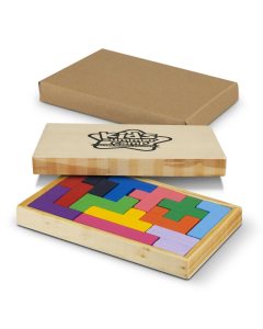 Pentomino Wooden Puzzle