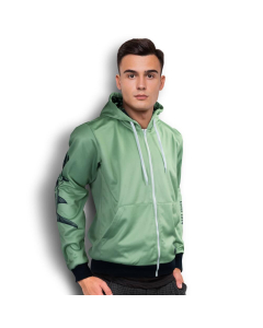 Custom Mens Sports Zipped Hoodie