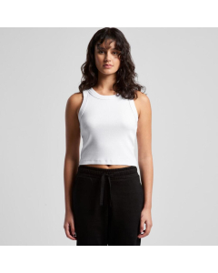 Organic Rib Crop Tank