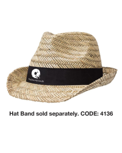 Straw Fedora