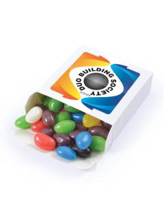 Assorted Colour Jelly Beans in 50g Box