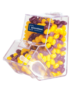 Corporate Colour Mini Jelly Beans in Dispenser