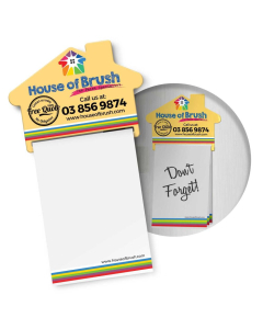 Magnetic House Memo Pad A7 - Full Colour