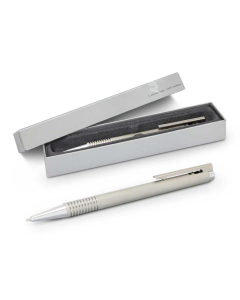 Lamy Logo Pen - Brushed Steel