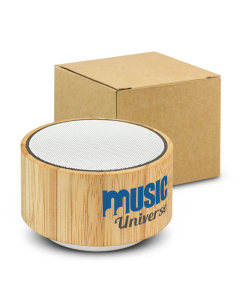 Bamboo Bluetooth Speaker - White