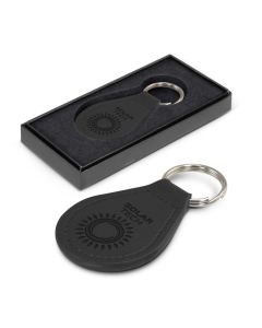 Prince Leather Key Ring - Round