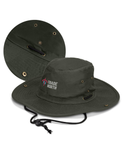 Oilskin Wide Brim Hat