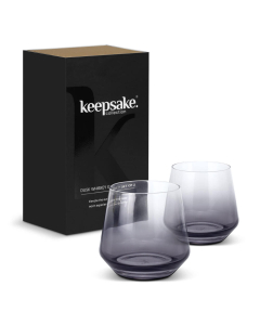 Keepsake Dusk Whiskey Glass Set of 2