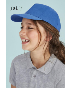 Cap KIDS 5 panel  light brushed cotton SUNNY