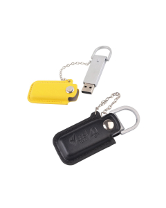 Leather Pouch Flash Drive