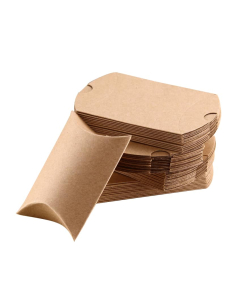 Large Brown Kraft Pillow Box(170 x 140 x 37mm)