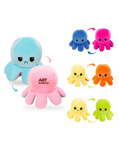 Large Reversible Octopus Plush Toy