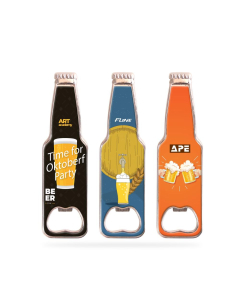 Bottle Shaped Opener Fridge Magnet