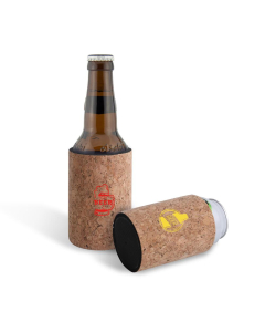 Cork Stubby Holder with Base