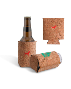 Flat Packed Cork Stubby Holder