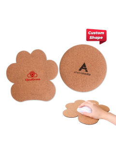 Custom Shaped Cork Mouse Mat