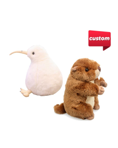 Custom Long Fur Plush Animal Toys