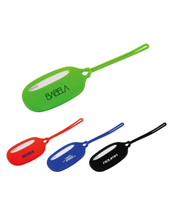 Coloured Silicone Luggage Tag