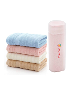 Bamboo Fiber Towel With Tube