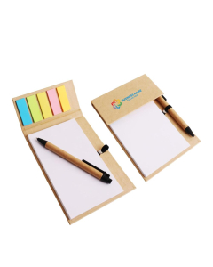 Memo Pad with Ballpoint Pen