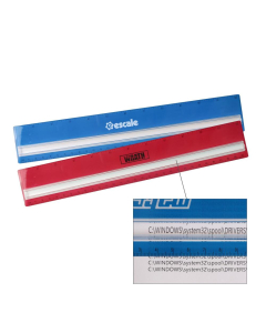 Dual Scale 30CM Magnifying Ruler