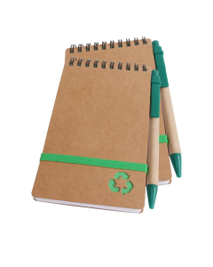 Spiral Notebook with Ballpoint Pen