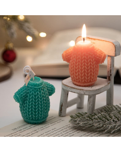 Sweater Shape Candles