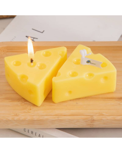 Triangle Cheese Shape Candles