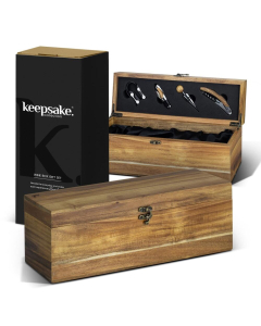 Keepsake Wine Box Gift Set