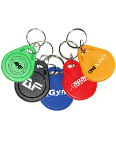 Printed RFID Plastic Key Fobs