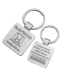 Moulded & Polished Keyrings (No Enamel)