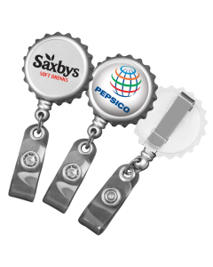 Bottle Top Style Badge Reel