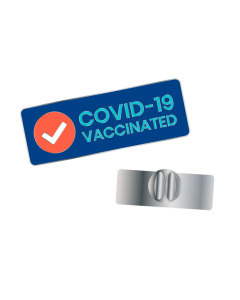 Covid-19 Check Lapel Pin