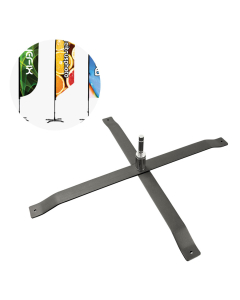 Cross Base Banner Mounting Base