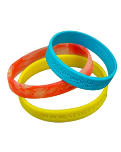 Embossed / Debossed Wristbands