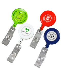 Epoxy Dome Retractable Badge Reels