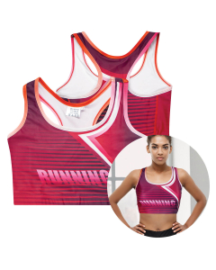 Dye Sublimated Crop Tops