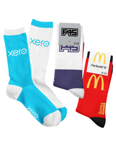 Promotional Dye Sublimated Socks